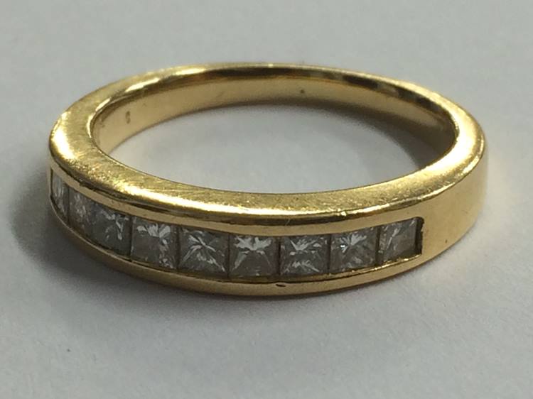 Diamond ring, size K - Image 2 of 2