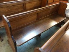 Pine pew, 5ft 8"