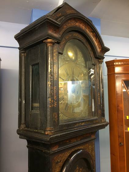 A lacquered long case clock by Phillip Abbot of Lo - Image 17 of 17