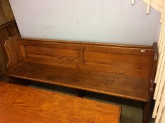 Pine pew, 5ft 8"