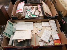 Collection of ephemera