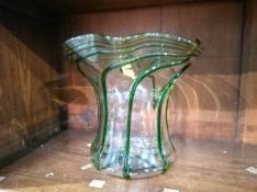 Studio glass vase