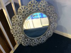 Modern circular mirror