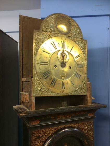 A lacquered long case clock by Phillip Abbot of Lo - Image 3 of 17