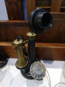 Bakelite 'Candlestick' telephone