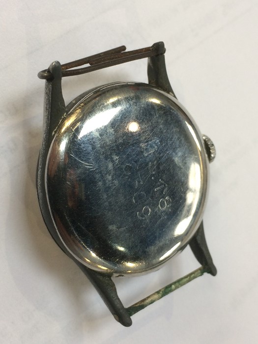 A military issue Omega wristwatch, the case stamped H 5 8 8309 - Image 13 of 13