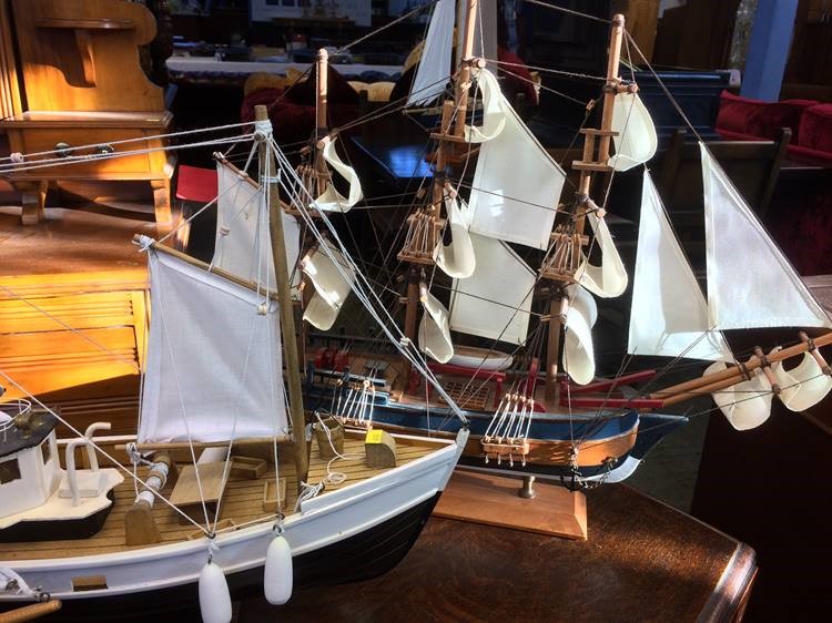 Five various model Ships - Image 10 of 10