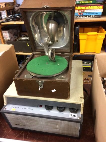 Small Deca Gramophone etc.