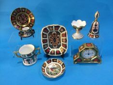 Eight pieces of Royal Crown Derby Imari (Please not does not inc. egg cup stand, now with lot 108)