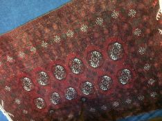 A Persian Bokhara rug