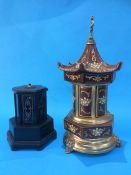 Two revolving cigarette dispensers