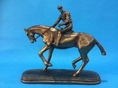 A model of a Horse and Jockey