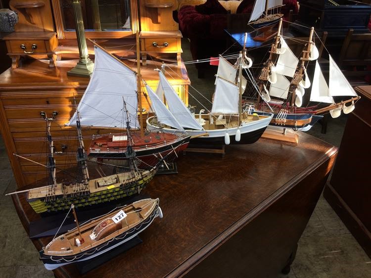 Five various model Ships - Image 6 of 10