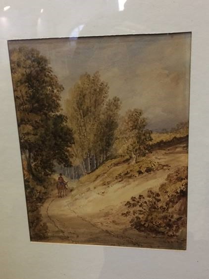 Two late 19th century watercolours - Image 2 of 3