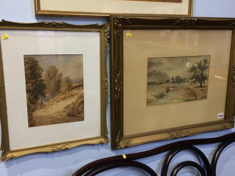 Two late 19th century watercolours