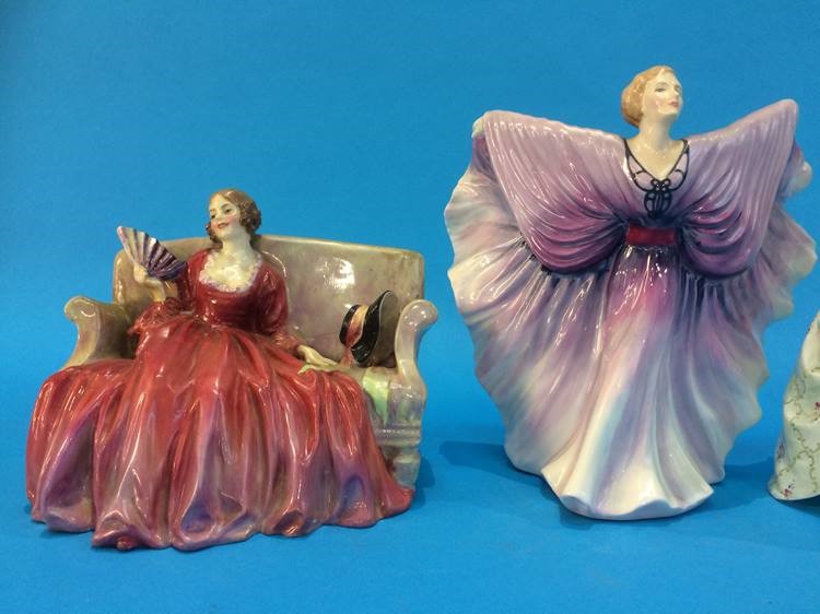 Four Royal Doulton figurines 'Sweet and Twenty', 'Lady Charmaine', 'Isadora' and 'Suzette'. (4) - Image 3 of 3