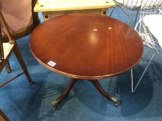 Mahogany occasional table