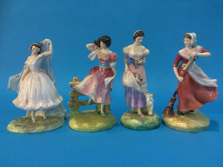 Four Royal Doulton figurines - Image 2 of 2
