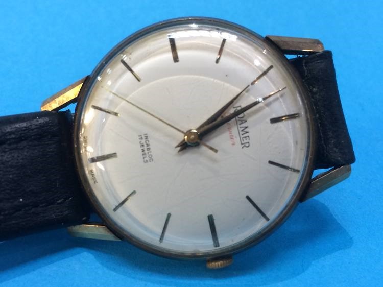 A gents 9ct Roamer wristwatch - Image 2 of 2