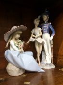 Two Lladro figures