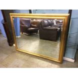 Large gilt framed mirror