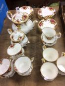 Royal Albert Old Country Roses tea set