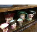 Six Royal Doulton Toby jugs to include Mephistopheles