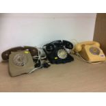 Two GPO telephones and one other