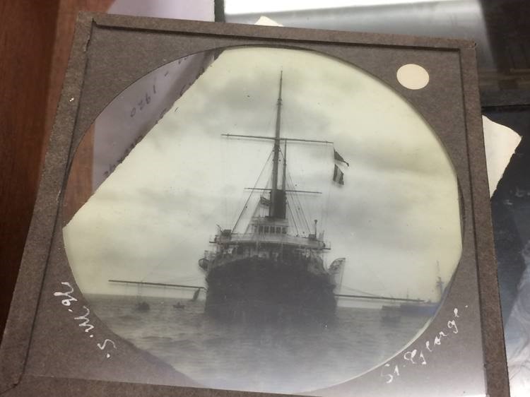 Collection of glass negatives; Shipping - Image 3 of 6