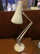 Angle poise lamp