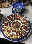 Various plates including Royal Crown Derby, Bing and Grondahl etc.