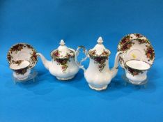 A large quantity of Royal Albert Old Country Roses tea wares