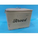 Apple green enamelled 'Bread Bin'