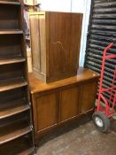 Mahogany blanket box