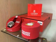 Citizen 'Red Arrows' watch etc.