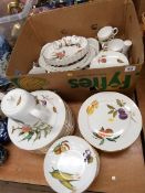 A large selection of Royal Worcester 'Evesham'