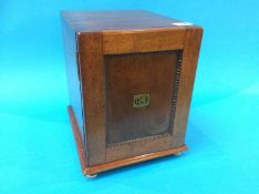 A miniature 19th century specimen chest having four graduated drawers, 20cm wide