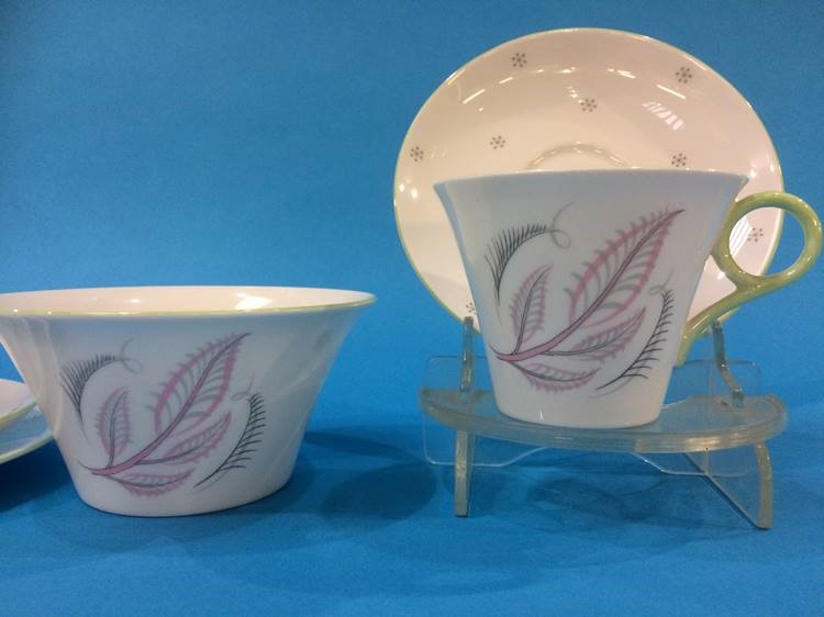 A Shelley tea set, pattern 2406 - Image 2 of 2