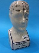 A Phrenology head