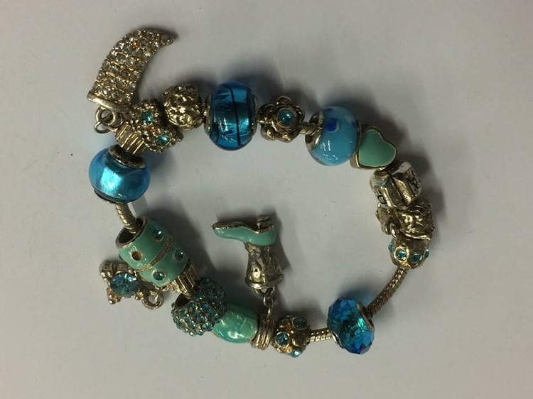 A Pandora style bracelet - Image 2 of 3