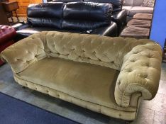 A Chesterfield settee