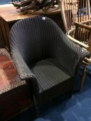 A Lloyd Loom chair