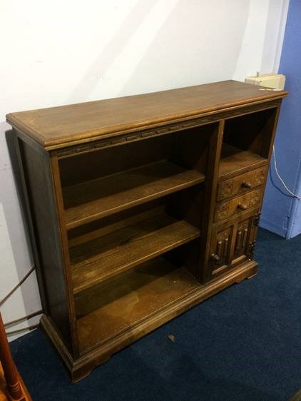 Oak bookcase