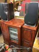 Aiwa hifi and cabinet