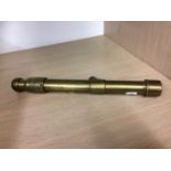 A brass scope by Vickers and Co. 1916