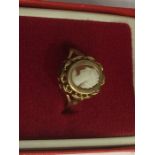 9ct Cameo ring