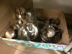 Assorted silver plate