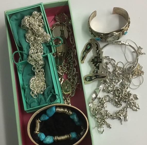 Assorted 'sterling' jewellery etc. - Image 2 of 2
