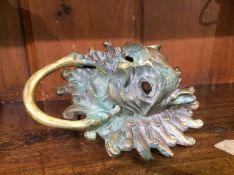 Brass door knocker