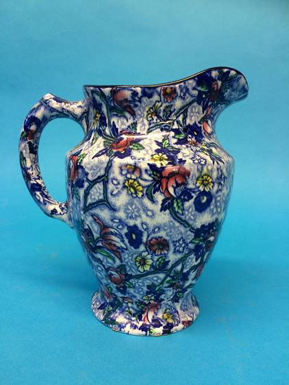 Two sets of four graduated Maling Chintz water jug - Image 12 of 12